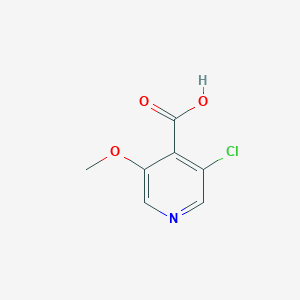 molecular formula C7H6ClNO3 B1354517 3-Chloro-5-methoxyisonicotinic acid CAS No. 214976-36-0