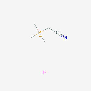 molecular formula C5H11INP B1354527 (Cyanomethyl)trimethylphosphanium iodide CAS No. 42843-99-2