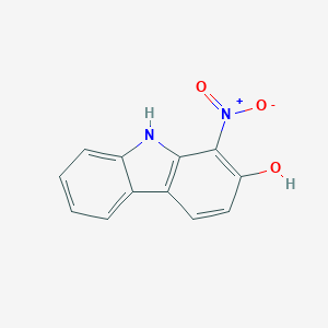 molecular formula C12H8N2O3 B135454 2-Hydroxy-1-nitrocarbazole CAS No. 153654-35-4