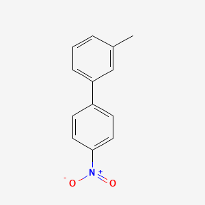 molecular formula C13H11NO2 B1354540 1-甲基-3-(4-硝基苯基)苯 CAS No. 952-21-6