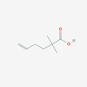 molecular formula C8H14O2 B1354544 2,2-Dimethyl-5-hexenoic acid CAS No. 58203-68-2