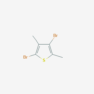 molecular formula C6H6Br2S B1354548 2,4-Dibromo-3,5-dimethylthiophene CAS No. 63862-00-0