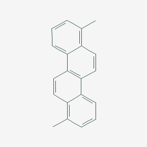 molecular formula C20H16 B135455 1,7-Dimethylchrysene CAS No. 15914-24-6