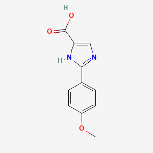 2-(4-methoxyphenyl)-4-carboxy-1H-imidazole
