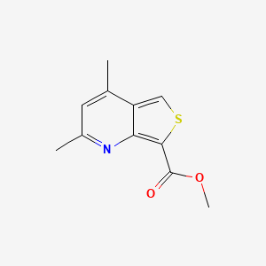 Methyl 2,4-dimethylthieno[3,4-b]pyridine-7-carboxylate