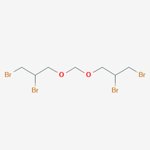 molecular formula C7H12Br4O2 B1354564 Methylene Glycol Bis(2,3-dibromopropyl) Ether CAS No. 34446-11-2
