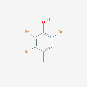 molecular formula C7H5Br3O B1354577 2,3,6-Tribromo-4-methylphenol CAS No. 36776-51-9