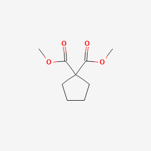 molecular formula C9H14O4 B1354584 Dimethyl cyclopentane-1,1-dicarboxylate CAS No. 74090-15-6