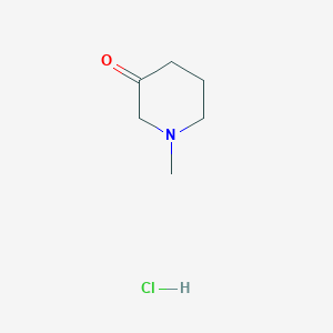 molecular formula C6H12ClNO B1354600 1-Methylpiperidin-3-one hydrochloride CAS No. 41511-85-7