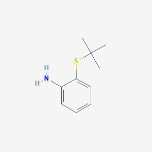molecular formula C10H15NS B1354611 2-(tert-Butylthio)aniline CAS No. 51942-41-7