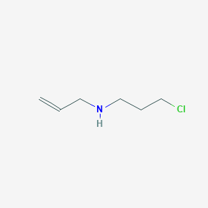 molecular formula C6H12ClN B13546251 N-(3-chloropropyl)prop-2-en-1-amine 