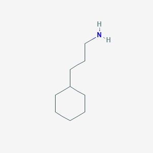molecular formula C9H19N B1354626 3-Cyclohexylpropan-1-amine CAS No. 4361-44-8