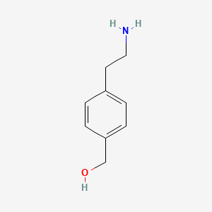 molecular formula C9H13NO B1354634 [4-(2-Aminoethyl)phenyl]methanol CAS No. 64353-30-6