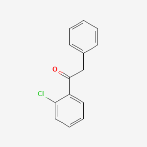 molecular formula C14H11ClO B1354644 1-(2-Chlorophenyl)-2-phenylethanone CAS No. 72867-72-2