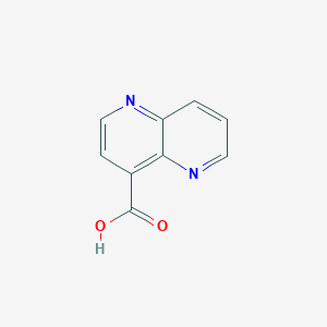 molecular formula C9H6N2O2 B1354659 1,5-Naphthyridine-4-carboxylic acid CAS No. 79426-14-5