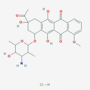 molecular formula C28H32ClNO10 B135466 2'-Methyldaunomycin CAS No. 127860-18-8