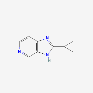 2-cyclopropyl-3H-imidazo[4,5-c]pyridine