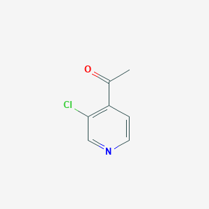 molecular formula C7H6ClNO B1354691 1-(3-Chloropyridin-4-yl)ethanone CAS No. 78790-82-6