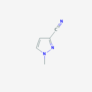 molecular formula C5H5N3 B1354695 1-methyl-1H-pyrazole-3-carbonitrile CAS No. 79080-39-0