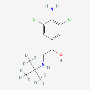 molecular formula C12H18Cl2N2O B1354702 Clenbuterol-d9 CAS No. 129138-58-5