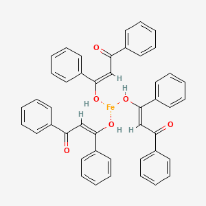 molecular formula C45H33FeO6 B1354705 Tris(dibenzoylmethanato)iron CAS No. 14405-49-3