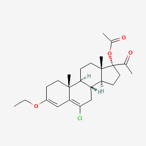 17-Acetoxy-6-chloro-3-ethoxypregna-3,5-diene-20-one