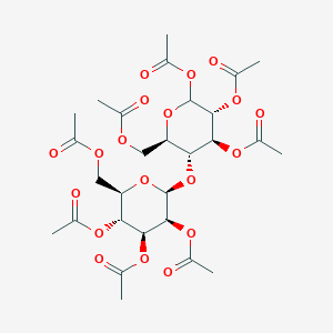 1,2,3,6-Tetra-O-acetyl-4-O-(2,3,4,6-tetra-O-acetyl-b-D-mannopyranosyl)-D-glucopyranose