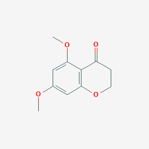 molecular formula C11H12O4 B1354718 5,7-Dimethoxychroman-4-one CAS No. 54107-66-3