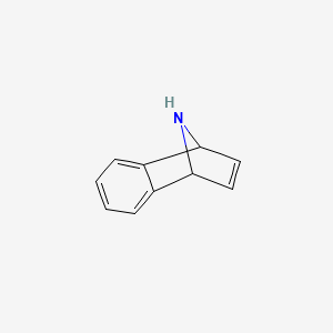 molecular formula C10H9N B13547212 Naphthalen-1,4-imine,1,4-dihydro- CAS No. 5176-20-5
