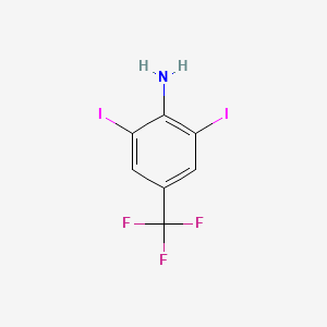 2,6-Diiodo-4-(trifluoromethyl)aniline