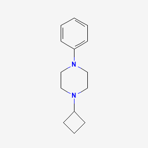 molecular formula C14H20N2 B1354756 1-Cyclobutyl-4-phenylpiperazine CAS No. 835916-78-4