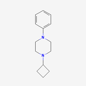 1-Cyclobutyl-4-phenylpiperazine