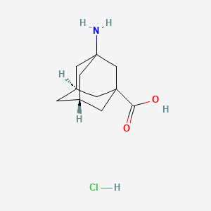 molecular formula C11H18ClNO2 B13547812 1-Amino-3-adamantanecarboxylic acid hcl 