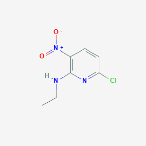 molecular formula C7H8ClN3O2 B1354795 6-Chloro-N-ethyl-3-nitropyridin-2-amine CAS No. 33742-69-7