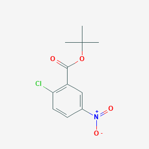 molecular formula C11H12ClNO4 B1354796 Tert-butyl 2-chloro-5-nitrobenzoate CAS No. 55233-05-1