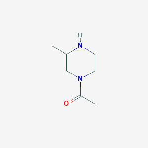 molecular formula C7H14N2O B1354803 1-(3-Methylpiperazin-1-yl)ethan-1-one CAS No. 314729-14-1
