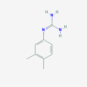 molecular formula C9H13N3 B1354817 N-(3,4-dimethylphenyl)guanidine CAS No. 57361-54-3