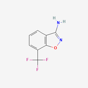 7-Trifluoromethyl-benzo[d]isoxazol-3-ylamine