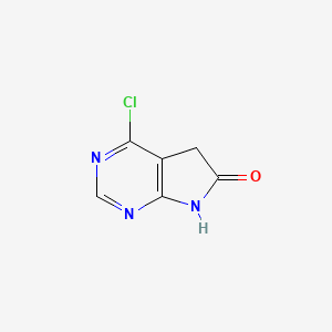4-Chloro-5H-pyrrolo[2,3-D]pyrimidin-6(7H)-one