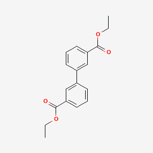 molecular formula C18H18O4 B1354841 Diethyl biphenyl 3,3'-dicarboxylate CAS No. 303730-26-9