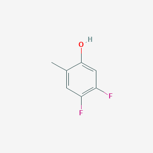 molecular formula C7H6F2O B1354852 4,5-Difluoro-2-methylphenol CAS No. 704884-76-4