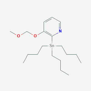 3-Methoxymethoxy-2-tributylstannylpyridine