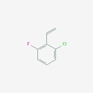 molecular formula C8H6ClF B1354863 2-Chloro-6-fluorostyrene CAS No. 196862-01-8