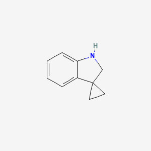 molecular formula C10H11N B1354872 Spiro[cyclopropane-1,3'-indoline] CAS No. 174-66-3