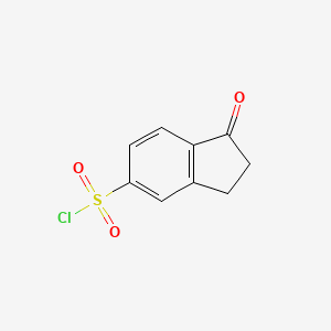 1-Oxo-2,3-dihydro-1H-indene-5-sulfonyl chloride