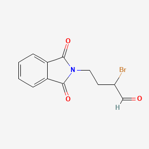 2-Bromo-4-(1,3-diketoisoindolin-2-yl)butyraldehyde