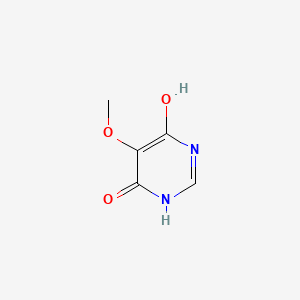 molecular formula C5H6N2O3 B1354921 4,6-Dihydroxy-5-methoxypyrimidine CAS No. 5193-84-0