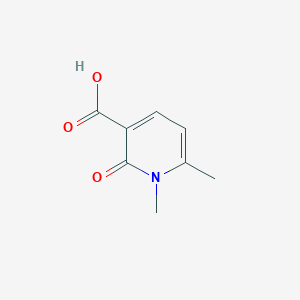 molecular formula C8H9NO3 B1354929 1,6-Dimethyl-2-oxo-1,2-dihydropyridine-3-carboxylic acid CAS No. 889939-62-2