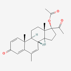 molecular formula C24H30O4 B1354931 1-Dehydromegesterol acetate CAS No. 982-89-8