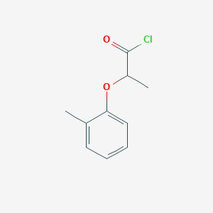 molecular formula C10H11ClO2 B1354938 2-(2-Methylphenoxy)propanoyl chloride CAS No. 63986-71-0